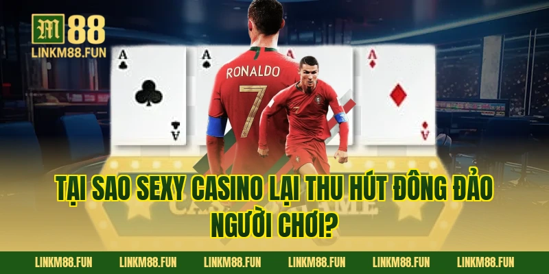 Tại sao Sexy Casino lại thu hút đông đảo người chơi?